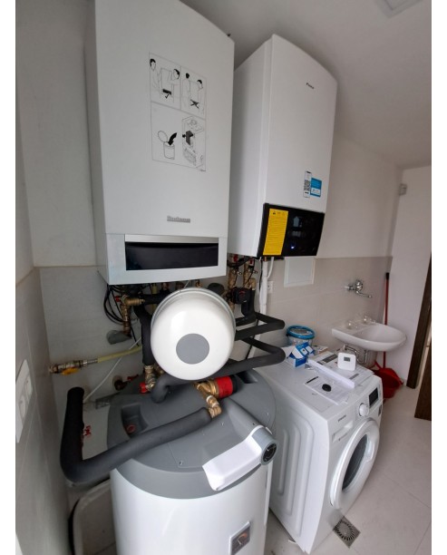 Realizácia nástenného tepelného čerpadla DAIKIN Altherma - Slovenský Grob