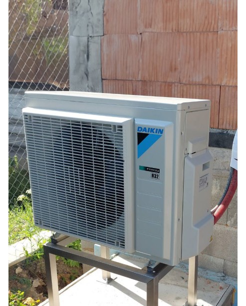 Realizácia nástenného tepelného čerpadla DAIKIN Altherma -  Kňažia