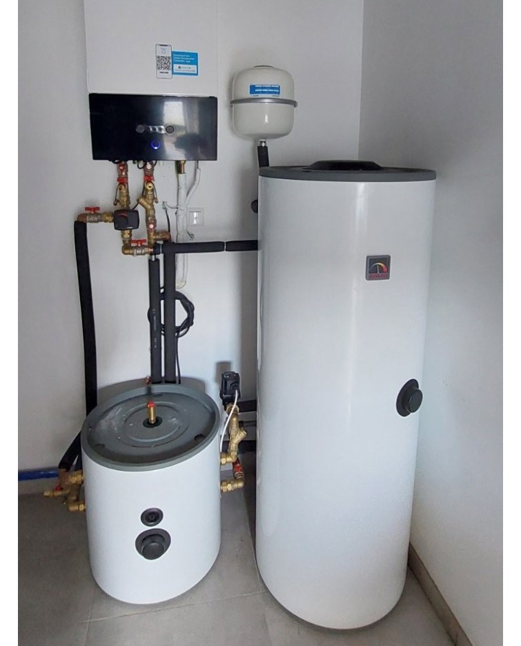Realizácia nástenného tepelného čerpadla DAIKIN Altherma -  Kňažia