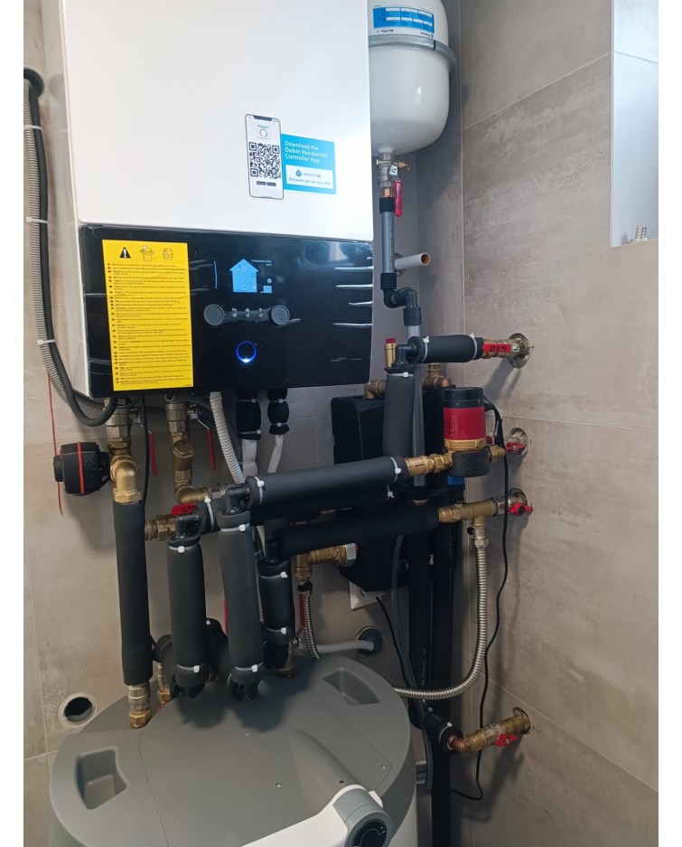 Realizácia Tepelného čerpadla Daikin Altherma 3 - Teplička nad Váhom