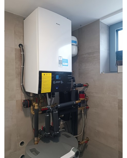 Realizácia Tepelného čerpadla Daikin Altherma 3 - Teplička nad Váhom