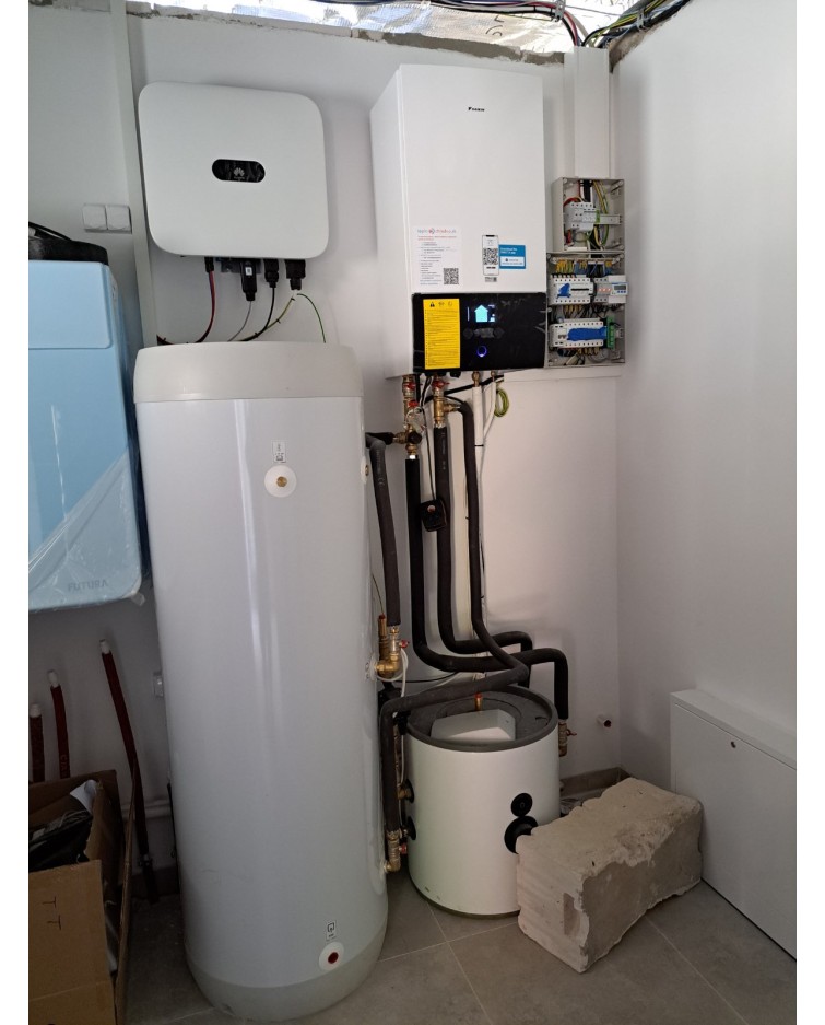 Realizácia tepelného čerpadla DAIKIN Altherma - Zádubnie