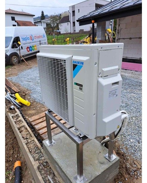 Realizácia tepelného čerpadla DAIKIN Altherma - Zádubnie