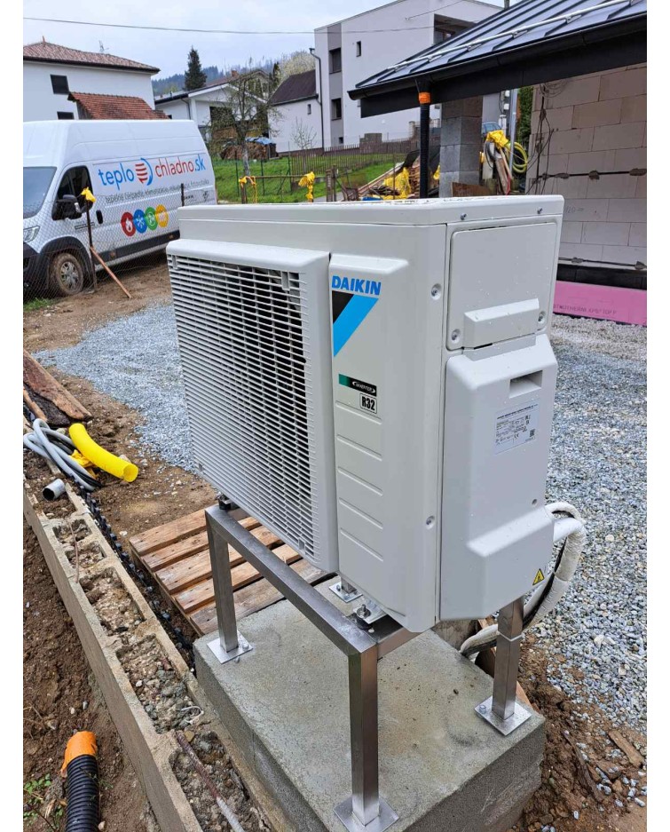 Realizácia tepelného čerpadla DAIKIN Altherma - Zádubnie