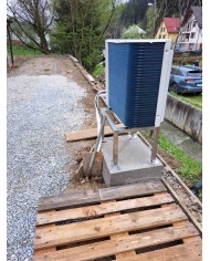 Realizácia tepelného čerpadla DAIKIN Altherma - Zádubnie