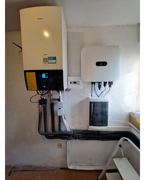 Realizácia tepelného čerpadla DAIKIN Altherma - Háj