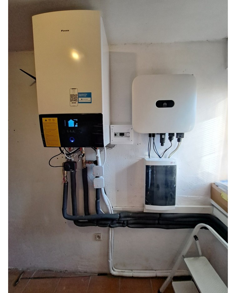 Realizácia tepelného čerpadla DAIKIN Altherma - Háj