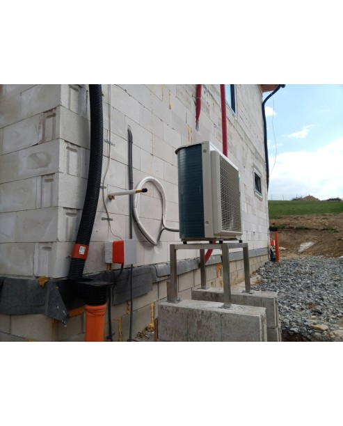 Realizácia nástenného tepelného čerpadla DAIKIN Altherma - Horný Vadičov