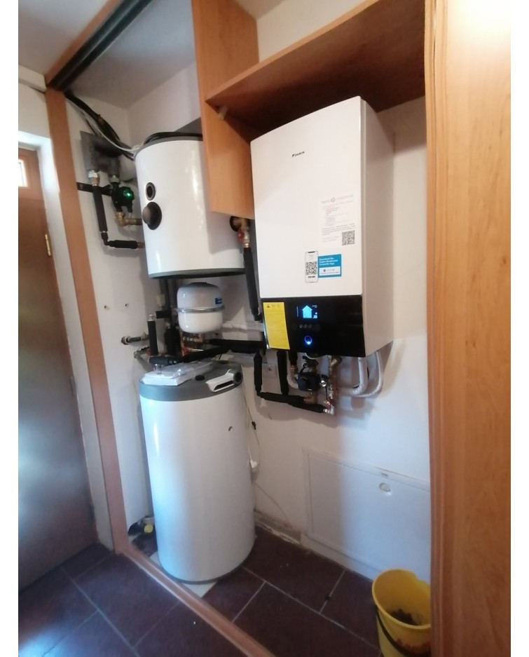Realizácia tepelného čerpadla Daikin Altherma 3 - Malinovo