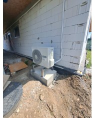 Realizácia tepelného čerpadla HITACHI - Teplička nad Váhom