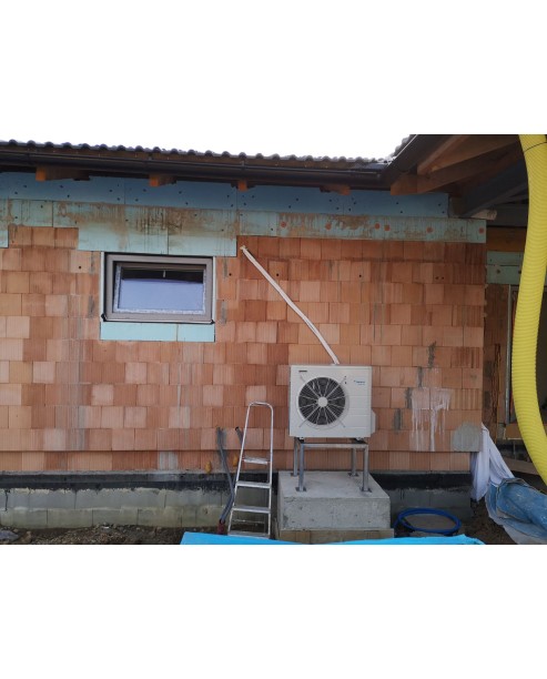 Realizácia tepelného čerpadla DAIKIN Altherma - Sverepec