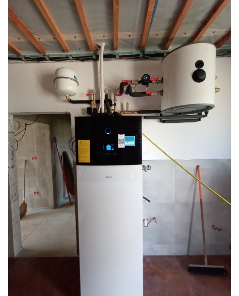 Realizácia tepelného čerpadla DAIKIN Altherma 3 - Ladce