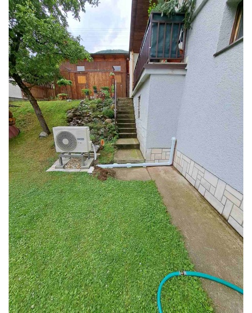 Realizácia tepelného čerpadla HITACHI - Lipovec