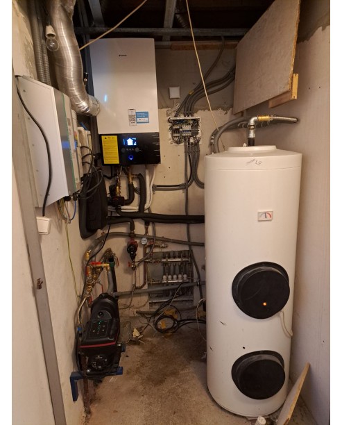 Realizácia tepelného čerpadla DAIKIN Altherma - Slovany