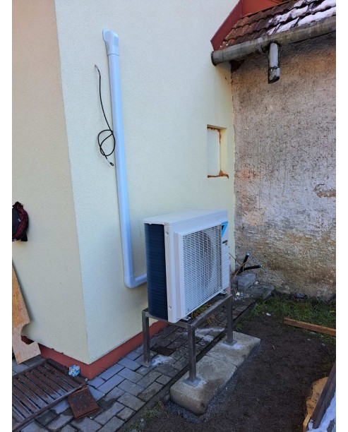 Realizácia tepelného čerpadla DAIKIN Altherma - Slovany