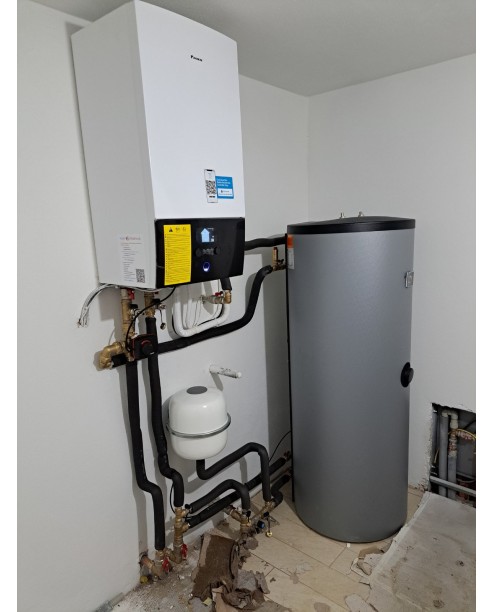 Inštalácia tepelného čerpadla Daikin Altherma, Oravský Podzámok