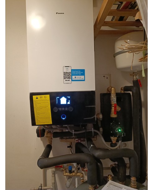 Realizácia tepelného čerpadla Daikin Altherma - Bytčica