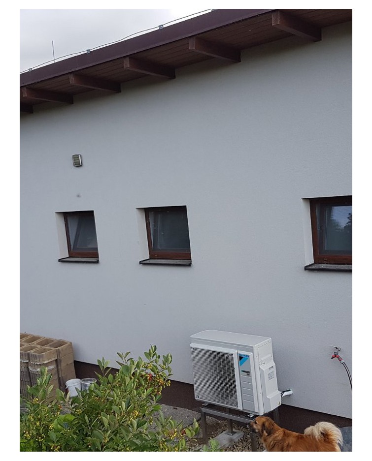 Realizácia tepelného čerpadla Daikin Altherma - Višňové