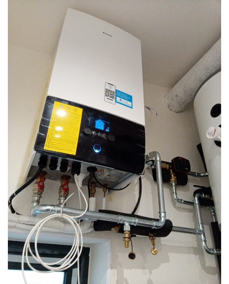 Realizácia tepelného čerpadla Daikin Altherma - Trstená