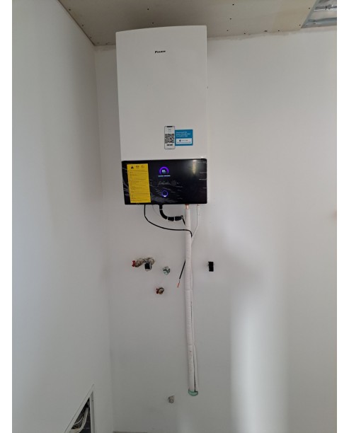 Realizácia tepelného ćerpadla Daikin Altherma - Zbyňov
