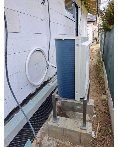 Realizácia tepelného ćerpadla Daikin Altherma - Zbyňov