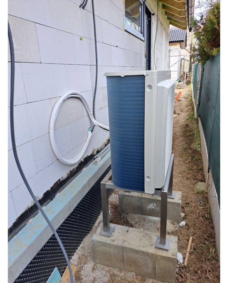 Realizácia tepelného ćerpadla Daikin Altherma - Zbyňov