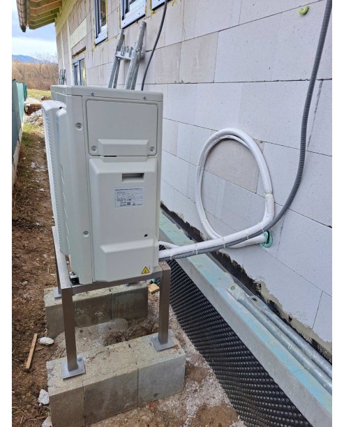 Realizácia tepelného ćerpadla Daikin Altherma - Zbyňov
