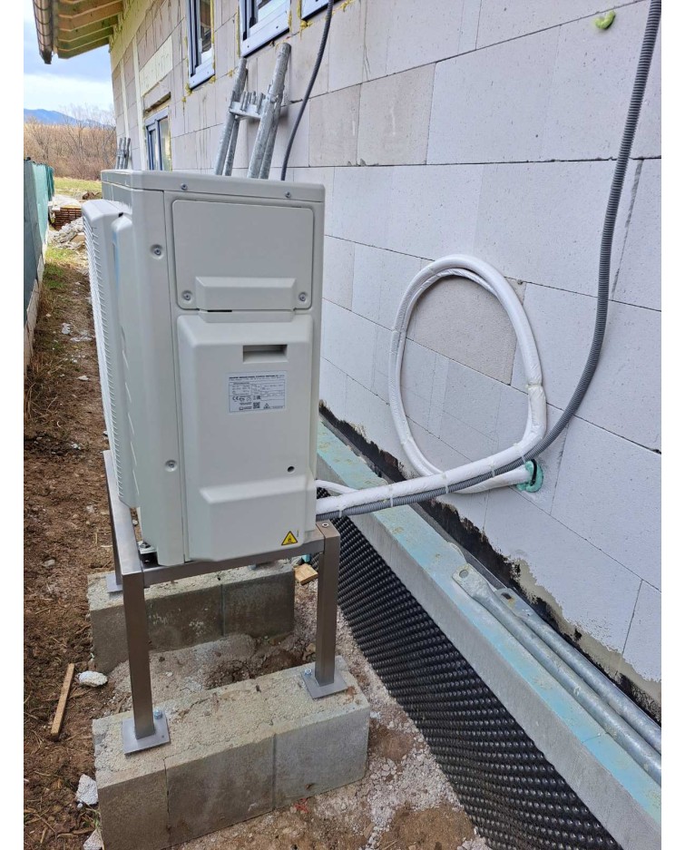 Realizácia tepelného ćerpadla Daikin Altherma - Zbyňov