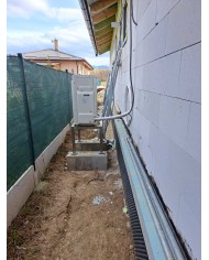 Realizácia tepelného ćerpadla Daikin Altherma - Zbyňov