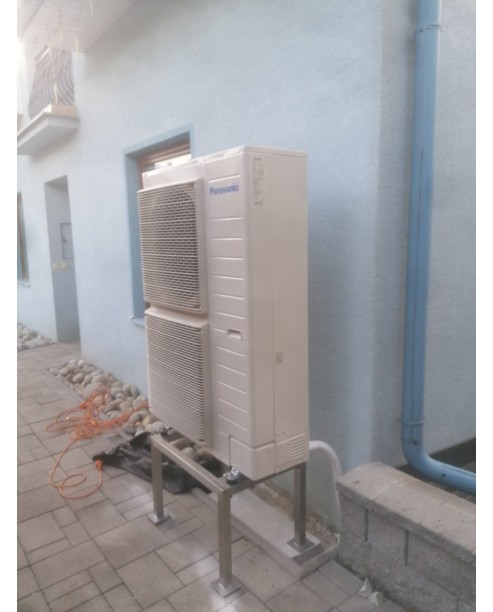 Realizácia tepelného čerpadla Panasonic - Sklabiňa