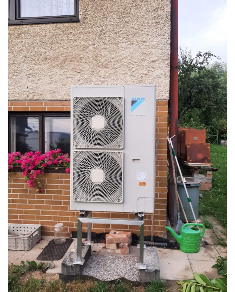Realizácia tepelného čerpadla DAIKIN Altherma - Zubrohlava