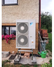 Realizácia tepelného čerpadla DAIKIN Altherma - Zubrohlava