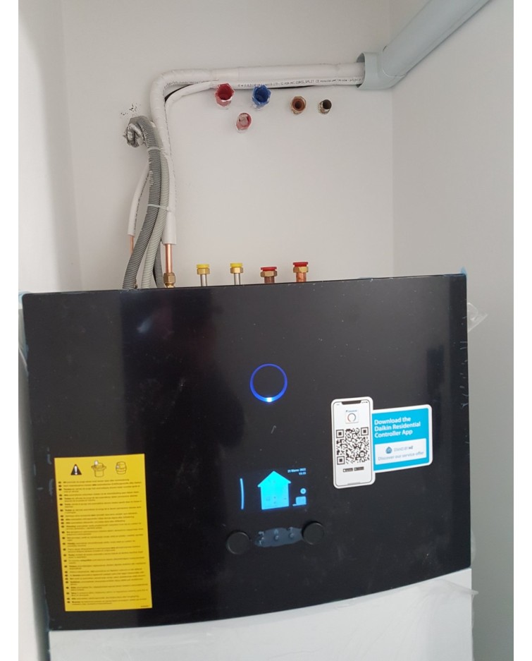 Realizácia tepelného čerpadla DAIKIN Altherma - Rakovo