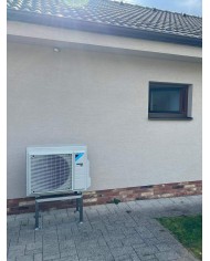Realizácia tepelného čerpadla DAIKIN Altherma - Teplička nad Váhom