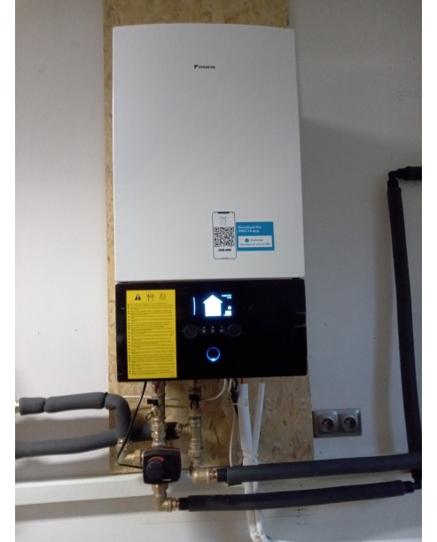 Realizácia tepelného čerpadla DAIKIN Altherma - Belá Zlieň
