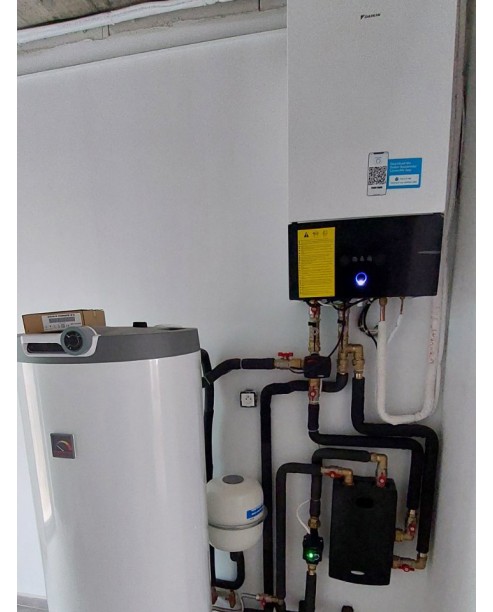 Realizácia tepelného čerpadla DAIKIN Altherma - Višňové