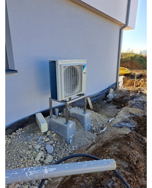 Realizácia tepelného čerpadla DAIKIN Altherma - Turie