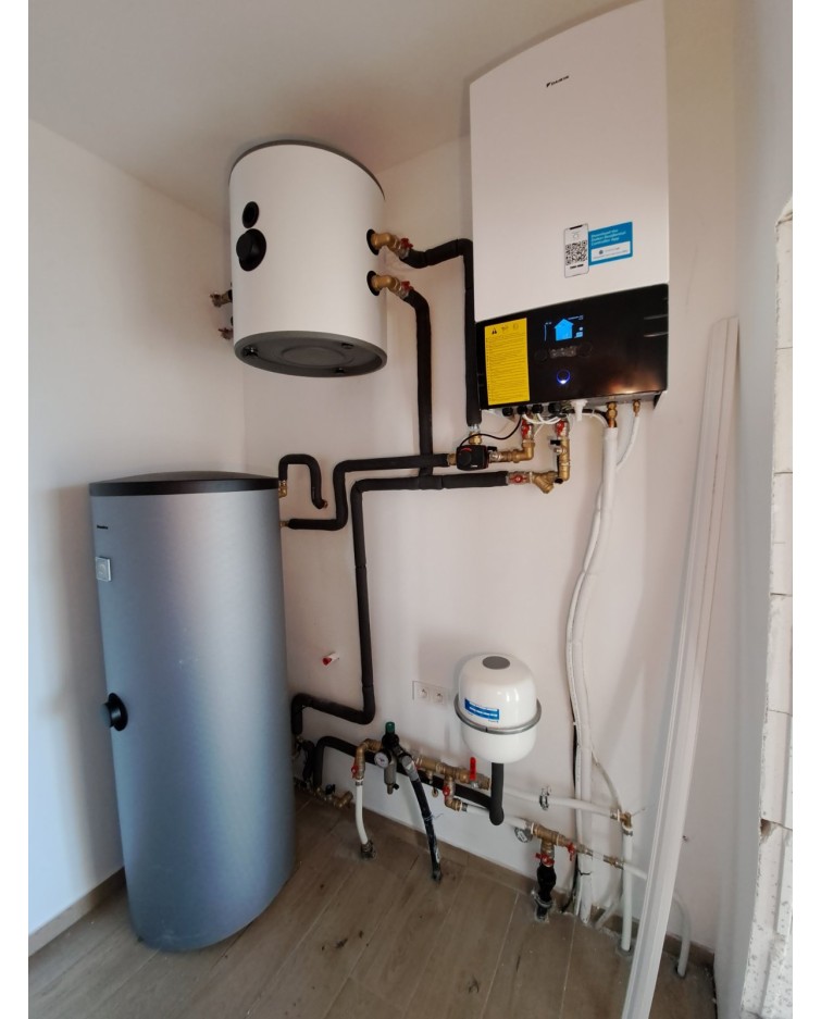 Realizácia tepelného čerpadla DAIKIN Altherma - Turie