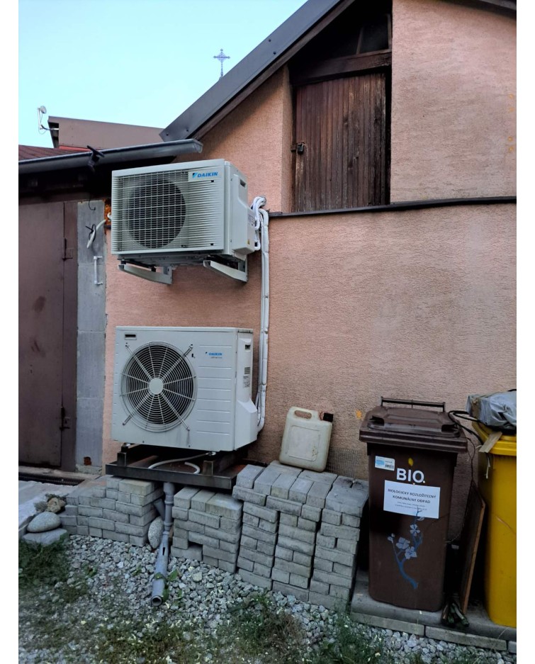 Realizácia klimatizácie DAIKIN - Turčianske Kľačany