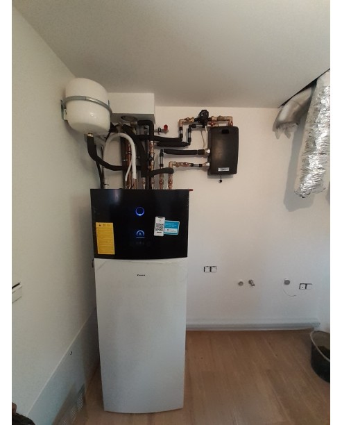 Realizácia tepelného čerpadla DAIKIN Altherma - Konská
