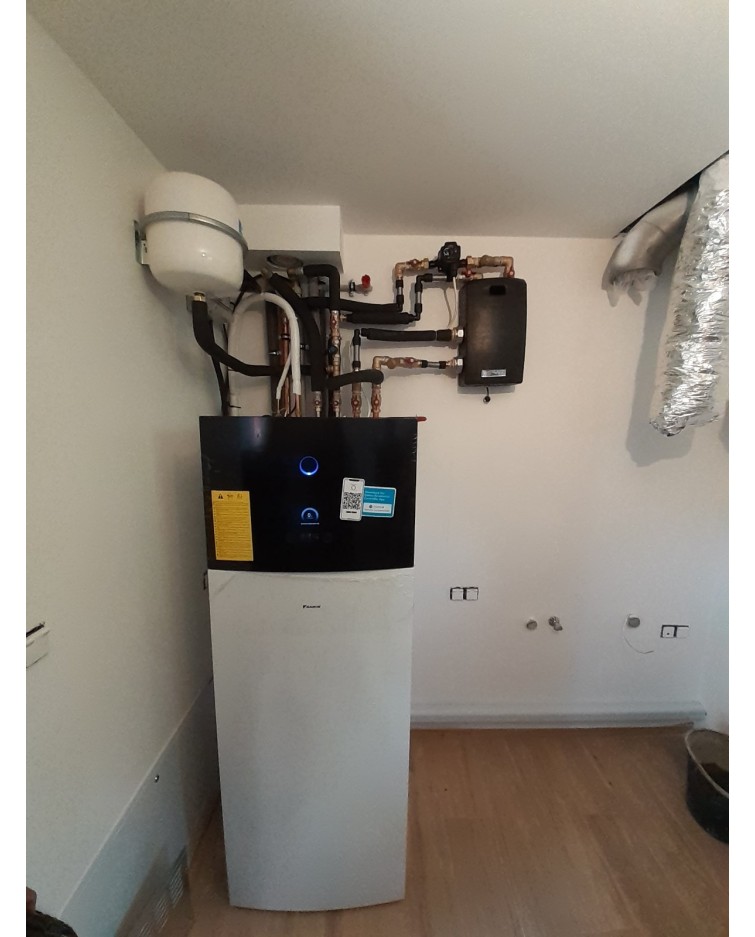 Realizácia tepelného čerpadla DAIKIN Altherma - Konská