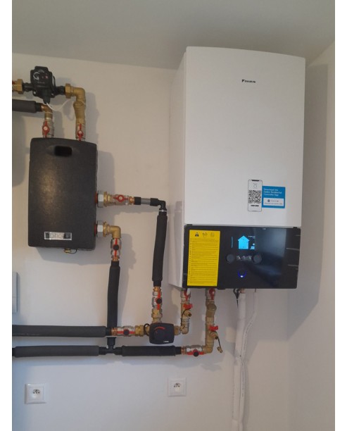 Realizácia tepelného čerpadla DAIKIN Altherma - Gbelany