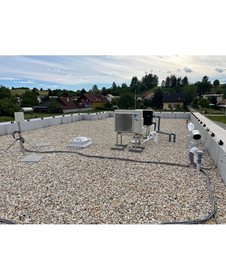 Realizácia tepelneho čerpadla DAIKIN Altherma - Rosina