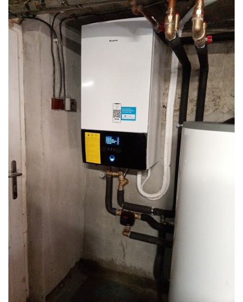Realizácia tepelneho čerpadla DAIKIN Altherma - Mestečko
