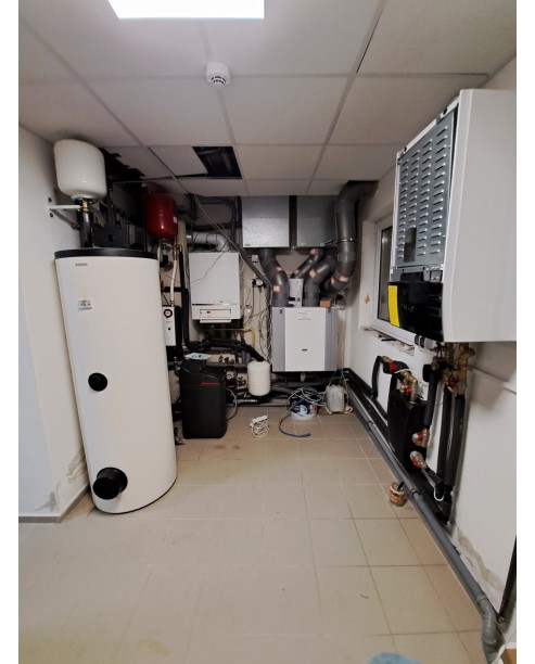 Realizácia tepelneho čerpadla DAIKIN Altherma - Rusovce