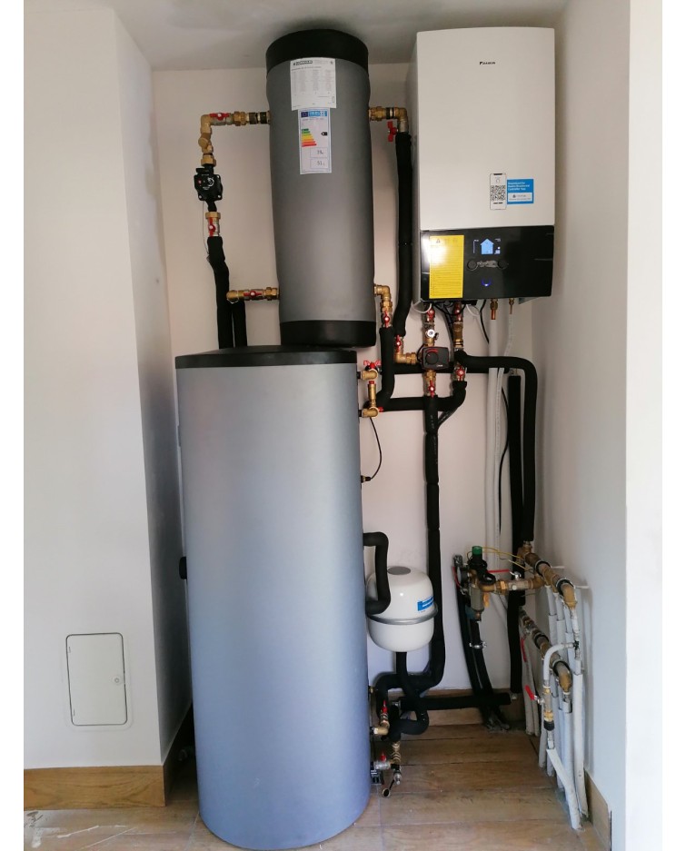 Realizácia tepelneho čerpadla DAIKIN Altherma - Spišská Belá