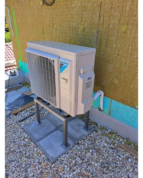 Realizácia tepelného čerpadla DAIKIN Altherma - Bôrik