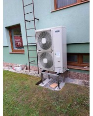 Realizácia Tepelného čerpadla HITACHI - Kňažia