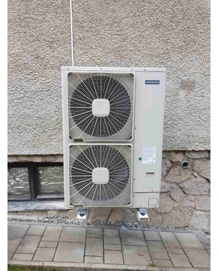 Realizácia Tepelného čerpadla HITACHI - Budatín