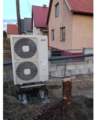 Realizácia tepelného čerpadla HITACHI - Plevník